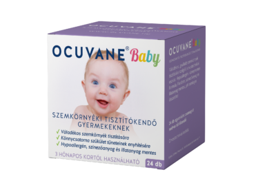 OCUVANE® Baby szemhéjszéli tisztítókendő gyermekeknek