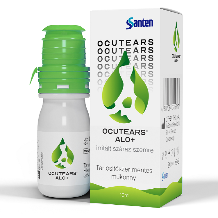 Ocutears® Alo+ szemcsepp érzékeny vagy vörös szemre, 10 ml