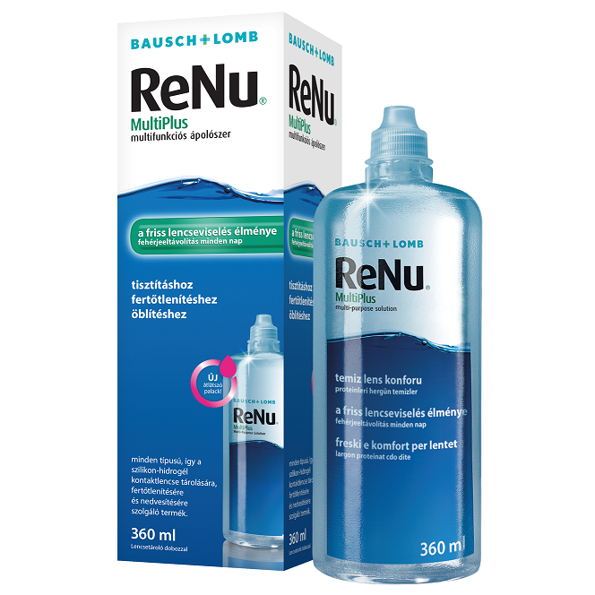 ReNu® MultiPlus kontaktlencse folyadék 360 ml