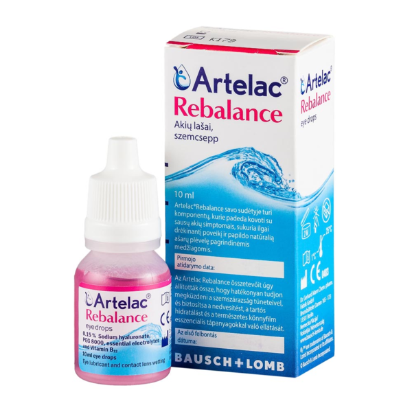 Artelac® Rebalance szemcsepp, 10 ml